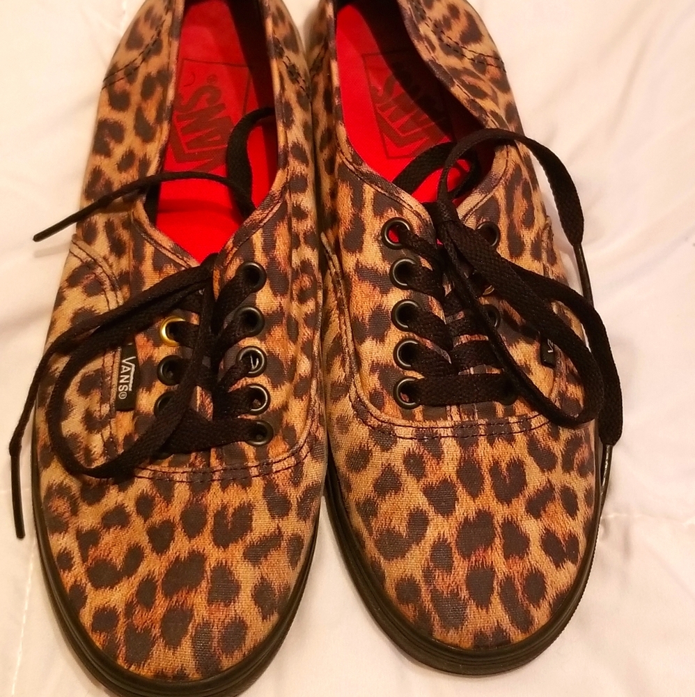 Leopard Print Vans